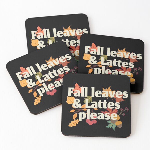 Item preview, Fall leaves and lattes please  designed and sold by The Feel Good Merch.
