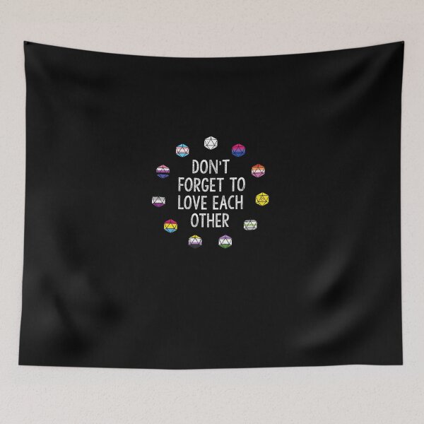 Item preview, Don't Forget to Love Each Other designed and sold by JuneFisher.