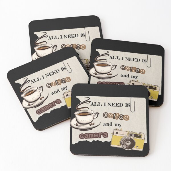 Item preview, All i need is coffee and my camera  designed and sold by Kuraya7211.
