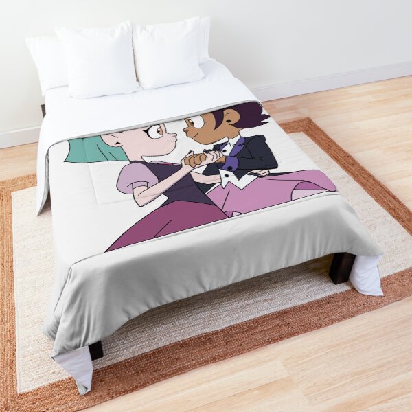Amity and Luz Dance ❘ Lumit| Perfect Gift | Owl house gift Comforter