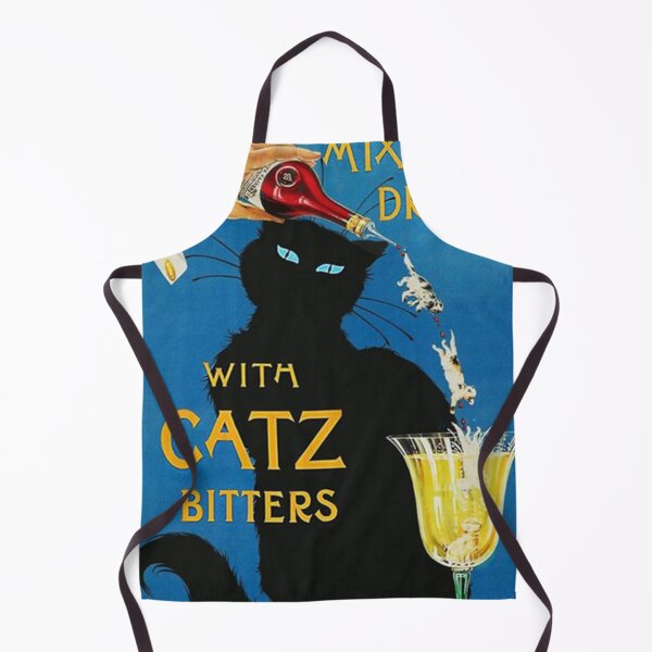 Item preview, Mix Your Drinks with Catz (Cats) Bitters Aperitif Liquor Vintage Advertising designed and sold by vinaydubey.
