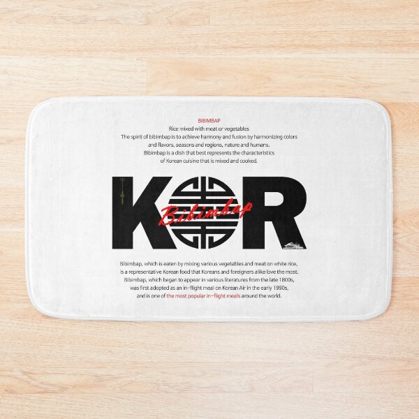 Item preview, Bibimbap, the most famous Korean food_white ver. designed and sold by KDC-art.