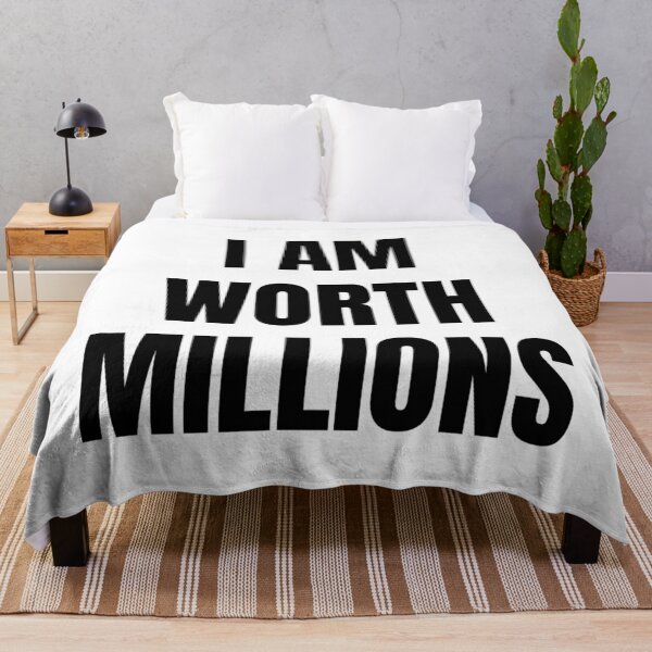 Item preview, I AM WORTH MILLIONS designed and sold by iamxxx.
