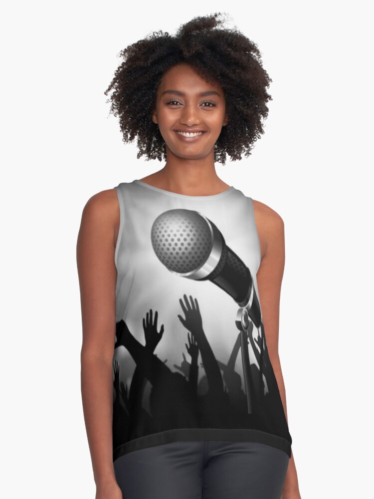 Item preview, Sleeveless Top designed and sold by battlerapgear.