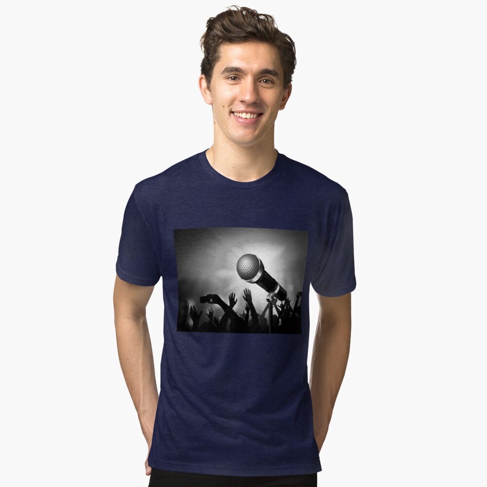 Item preview, Tri-blend T-Shirt designed and sold by battlerapgear.