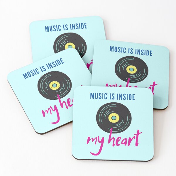 Item preview, Music is inside my HEART designed and sold by chahakisha.