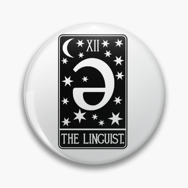 Item preview, The Linguist Tarot Card - Linguistics - BW 1 designed and sold by isstgeschichte.