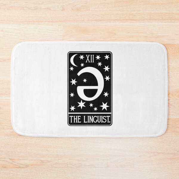 Item preview, The Linguist Tarot Card - Linguistics - BW 1 designed and sold by isstgeschichte.