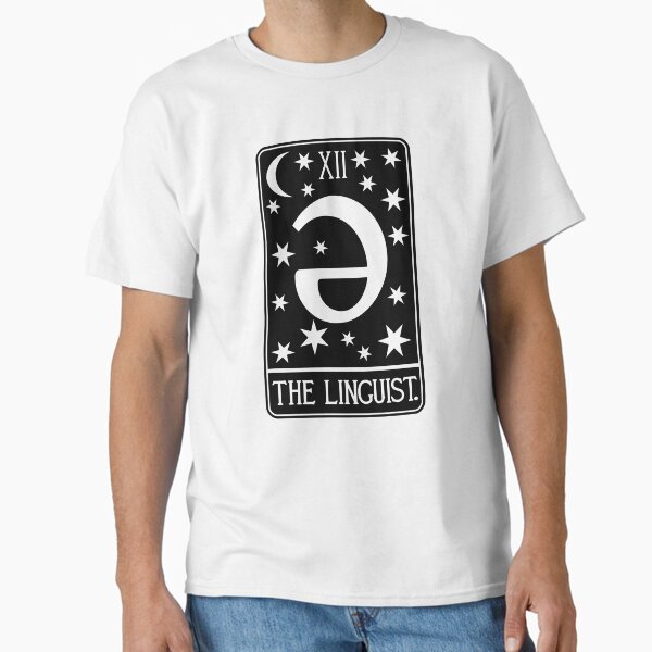 Item preview, The Linguist Tarot Card - Linguistics - BW 1 designed and sold by isstgeschichte.