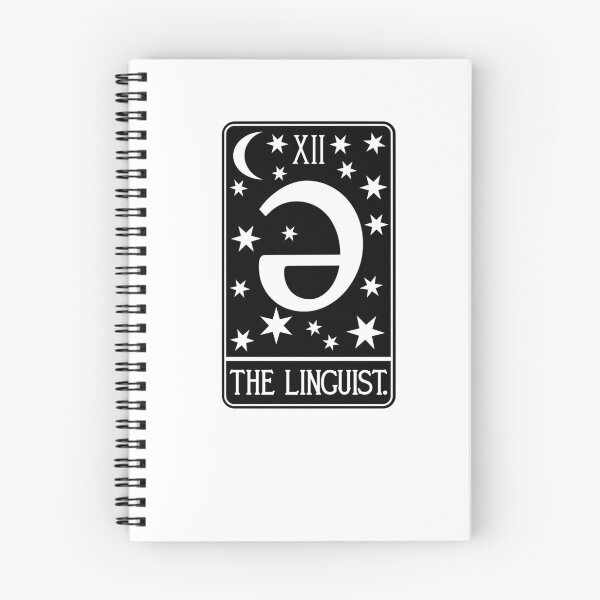 Item preview, The Linguist Tarot Card - Linguistics - BW 1 designed and sold by isstgeschichte.