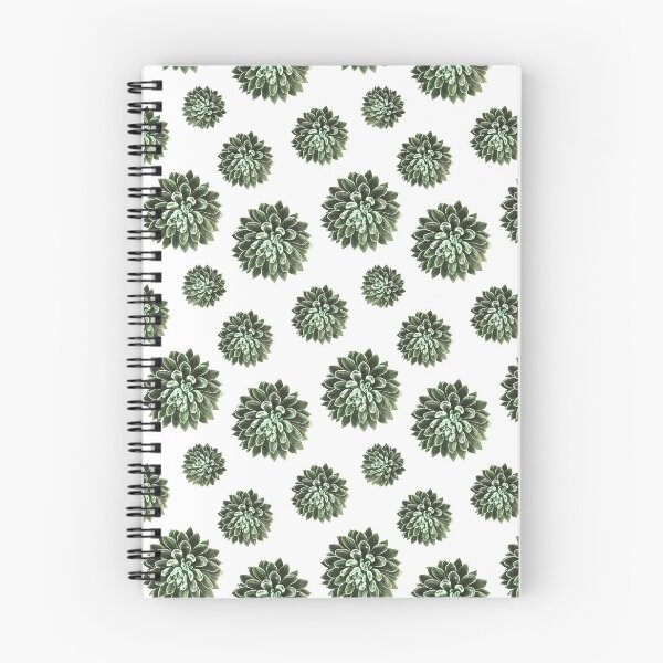 Item preview, Green Succulent White Background Pattern designed and sold by PadMode.