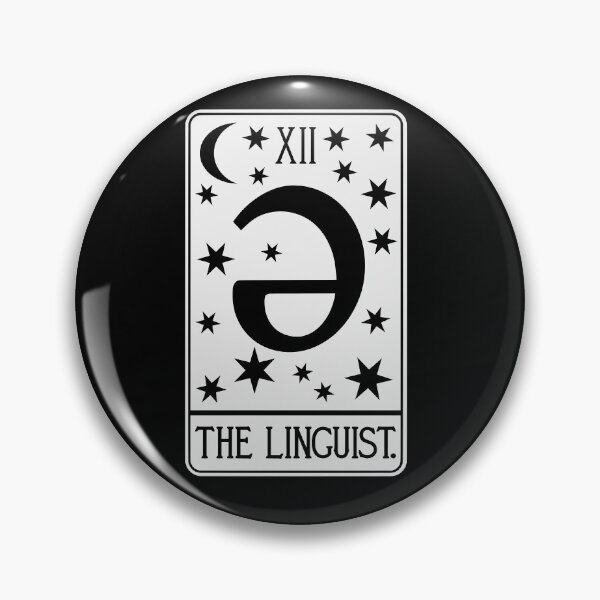 Item preview, The Linguist Tarot Card - Linguistics - BW 2 designed and sold by isstgeschichte.