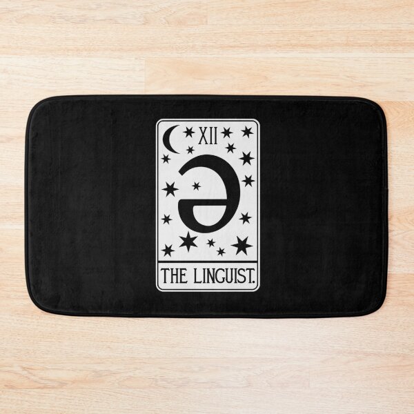 Item preview, The Linguist Tarot Card - Linguistics - BW 2 designed and sold by isstgeschichte.