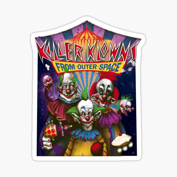 Killer Klowns from Outer Space Sticker