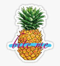 BITE ME TROPICAL PINEAPPLE Sticker
