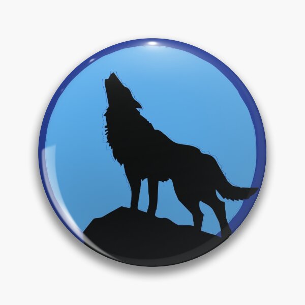 Item preview, Blue Moon Wolf designed and sold by VerasCreations.