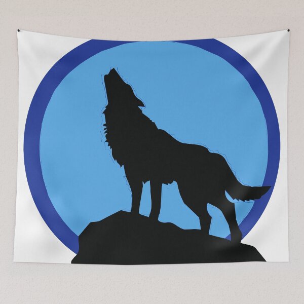 Item preview, Blue Moon Wolf designed and sold by VerasCreations.