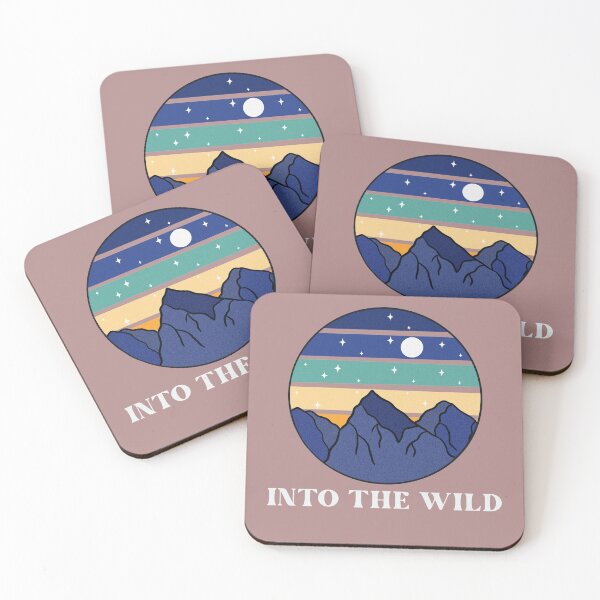 Item preview, Into The Wild vintage mountain moonlight designed and sold by iconicus-design.