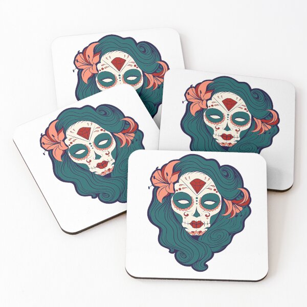 Item preview, Sugar girl skull Classic T-Shirt designed and sold by greenlive.
