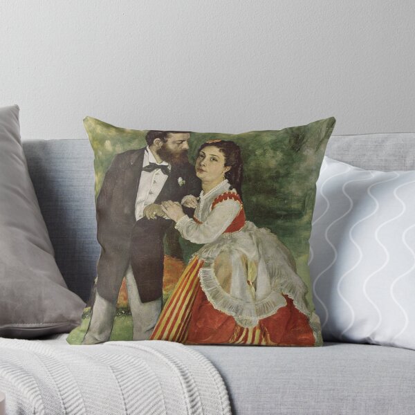 Item preview, The Sisley couple - 1868 - Pierre-Auguste Renoir designed and sold by TemporaryArt.