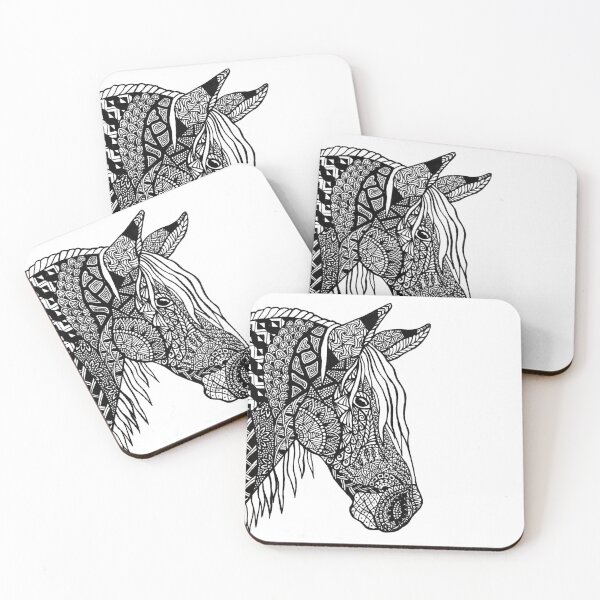 Item preview, Mandala Horse designed and sold by Itzemy.