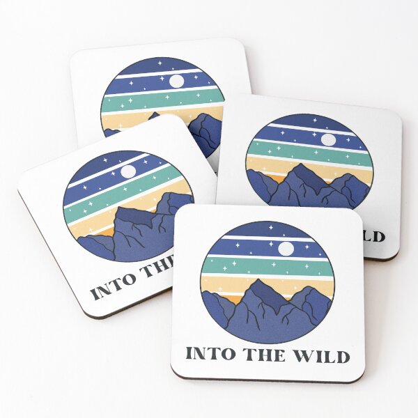 Item preview, Copy of Into The Wild vintage mountain moonlight night designed and sold by iconicus-design.