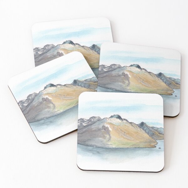 Item preview, Cecil Peak from Deer Park Heights Watercolour designed and sold by Tom Napper Design.
