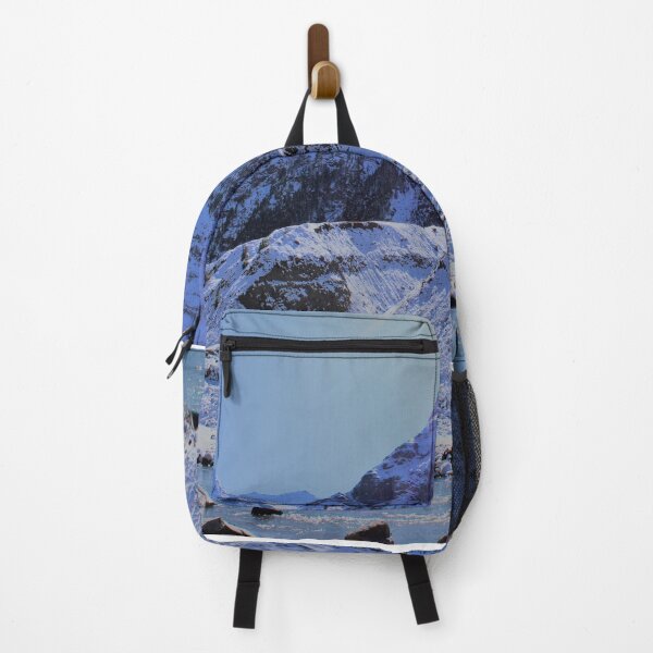 Item preview, Blue snow mountain river valley designed and sold by AKMarkethub.