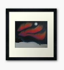 Signs of the Aurora Framed Print