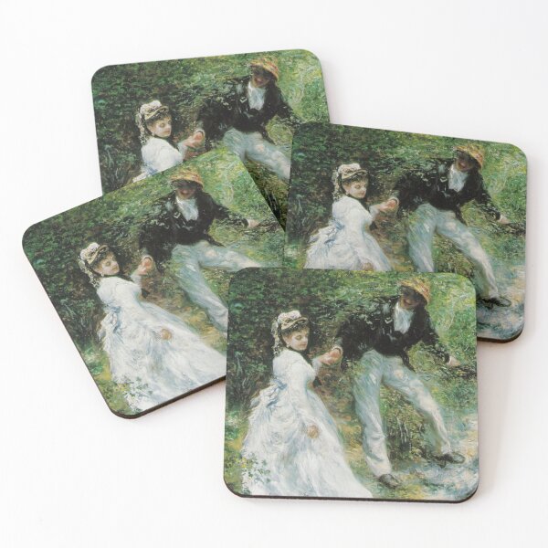 Item preview, The Walk - 1870 - Pierre-Auguste Renoir designed and sold by TemporaryArt.