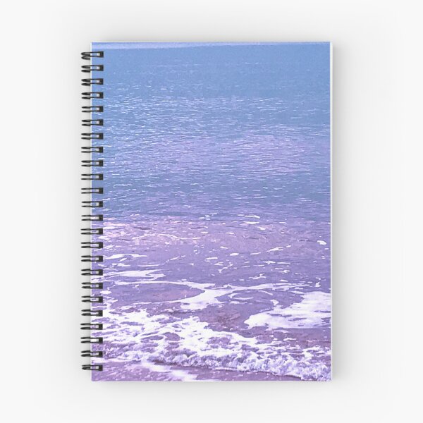 Item preview, The pink and blue ocean waves designed and sold by ReniCreative.