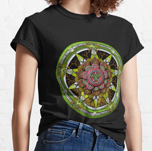 Elemental Pentacle for Earth Classic T-Shirt