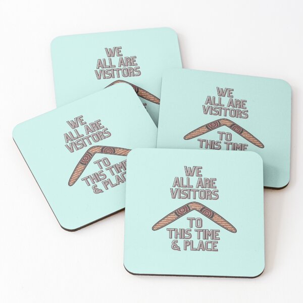 Item preview, We all are visitors to this time and place, Aborginal Merch, Aborginal Design designed and sold by TheOrbDesigns.