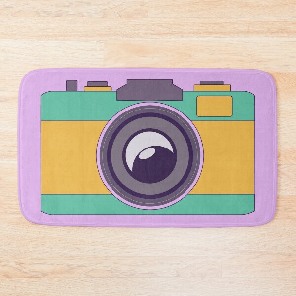 Item preview, Aesthetic Vector Travel Camera - Turquoise  designed and sold by NamColors.