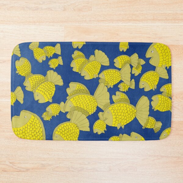 Item preview, Flat, golden fish in a pack II designed and sold by LeahHa.