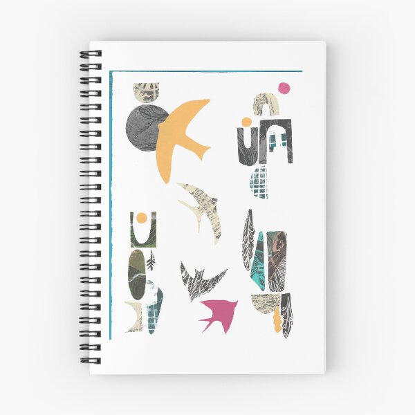 Item preview, lino collage, abstract designed and sold by ChloeBirnie.
