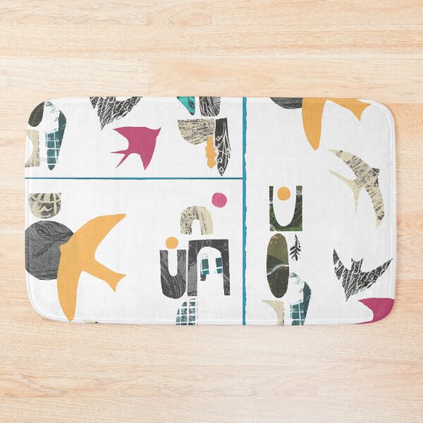 Item preview, lino collage, abstract designed and sold by ChloeBirnie.