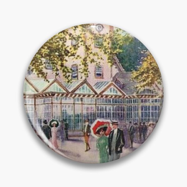 Item preview, Vintage Illustration of The Pump Room, Strathpeffer Spa, Scottish Highlands designed and sold by yourscotland.