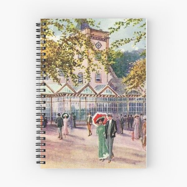 Item preview, Vintage Illustration of The Pump Room, Strathpeffer Spa, Scottish Highlands designed and sold by yourscotland.
