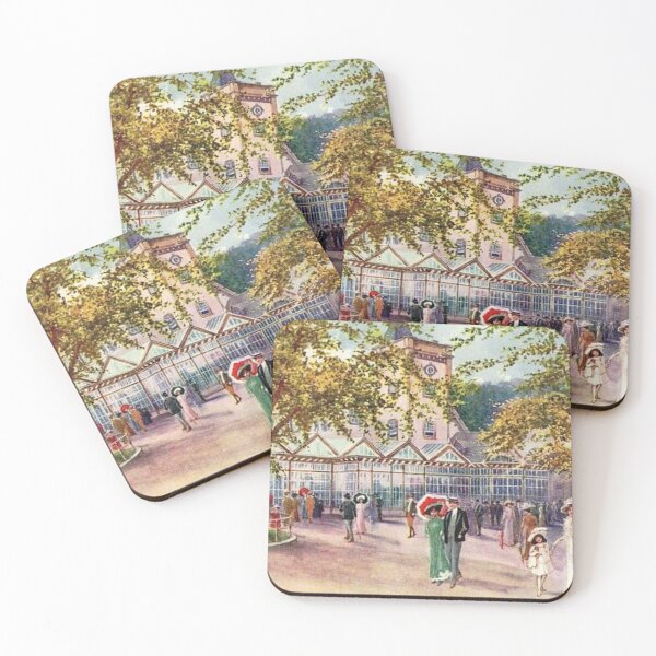 Item preview, Vintage Illustration of The Pump Room, Strathpeffer Spa, Scottish Highlands designed and sold by yourscotland.