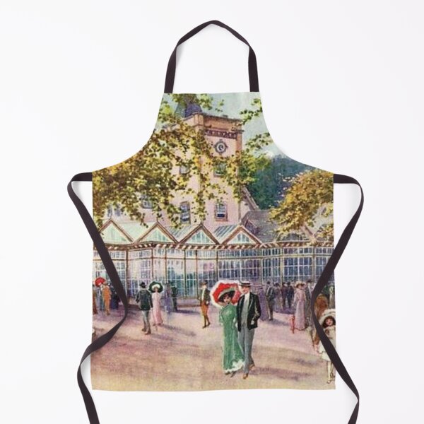 Item preview, Vintage Illustration of The Pump Room, Strathpeffer Spa, Scottish Highlands designed and sold by yourscotland.