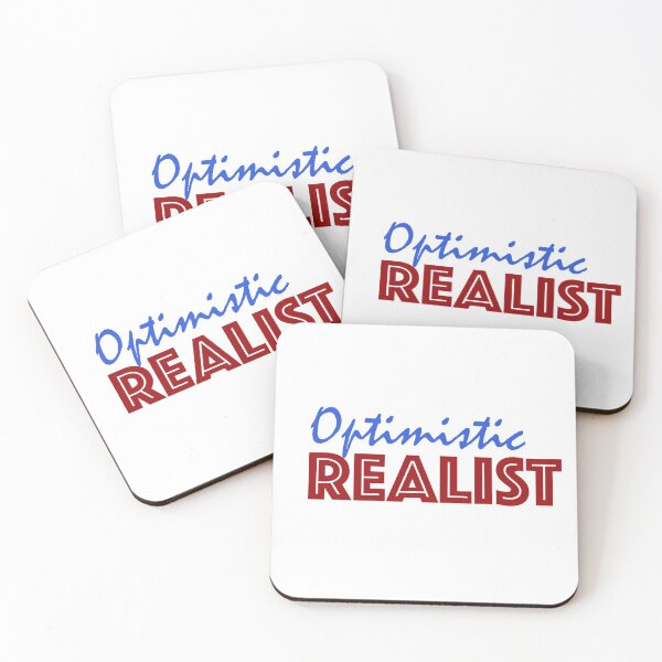 Artikelvorschau, Optimistischer Realist - (+ Dieses Design auf über 75 Produkten ansehen) entworfen und verkauft von Julien Hebbrecht.