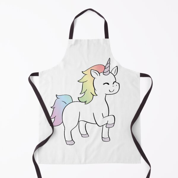 Item preview, Unicorn Chibi Cartoon Illustration - Rainbow: Classic Style designed and sold by HJacka.