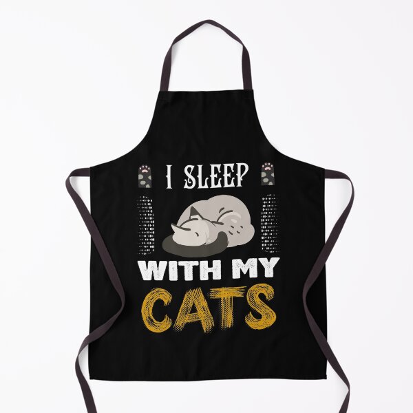 Item preview, I SLEEP WITH MY CATS FUNNY T SHIRT designed and sold by STTrillionTEES.