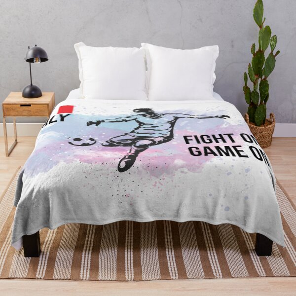 Item preview, Italian Football player kicking the Football - Football designed and sold by cravingmart.
