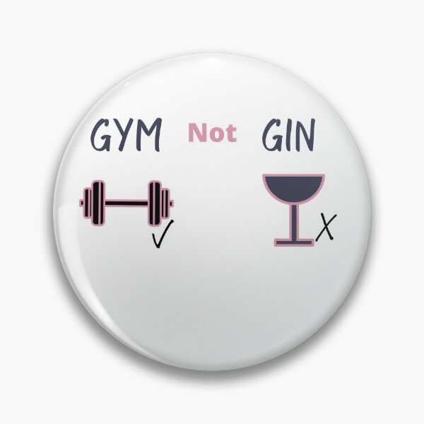 Item preview, Gym Not Gin. designed and sold by RiadMannan.
