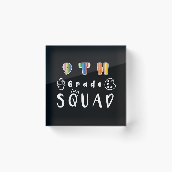 Item preview, 9th Grade Squad/Back to School Teacher Student designed and sold by R10E.