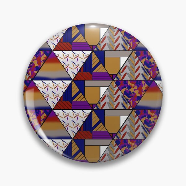 Artikelvorschau, Mosaikdreiecke - Opulenz entworfen und verkauft von Fun Funky Designs.