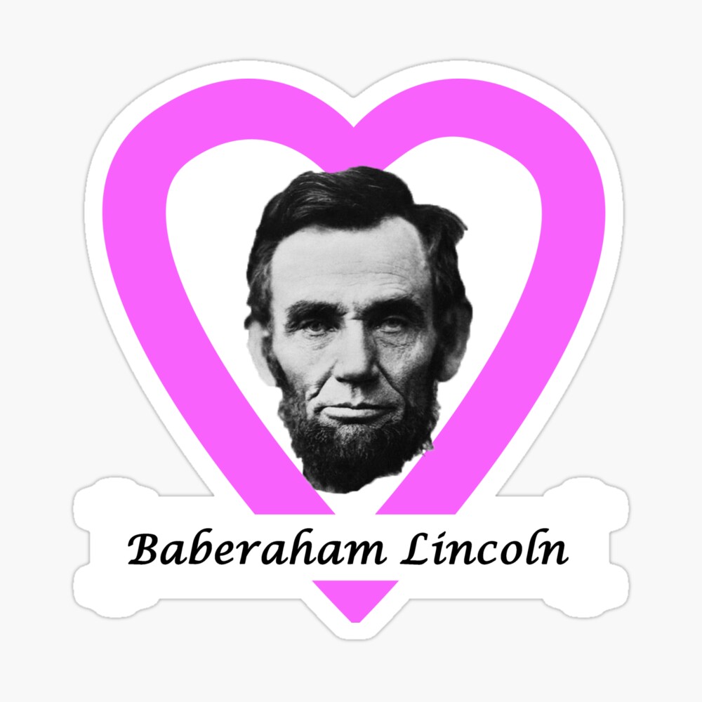 Baberaham Lincoln Poster for Sale by jackiekeating | Redbubble