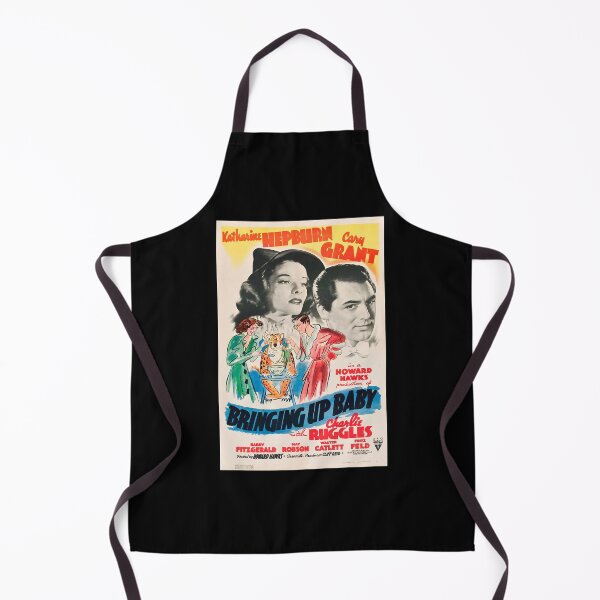 Item preview, Bringing Up Baby directed by Howard Hawks, and starring Katharine Hepburn and Cary Grant designed and sold by HelloCaryGrant.
